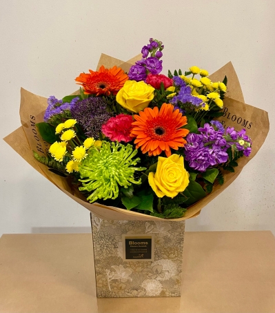 Bright Florists Choice Handtied