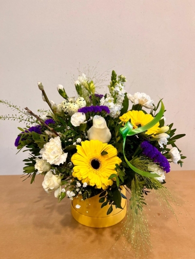 EASTER HATBOX ARRANGEMENT