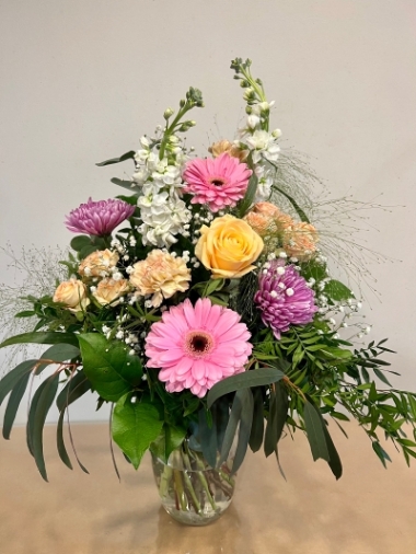 Mother's Day Pastel Vase