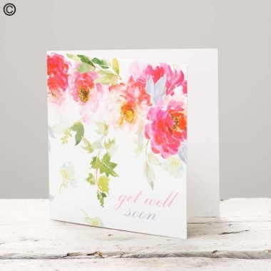 GET WELL SOON GREETING CARD
