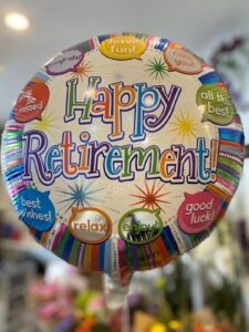 Happy Retirement Balloon